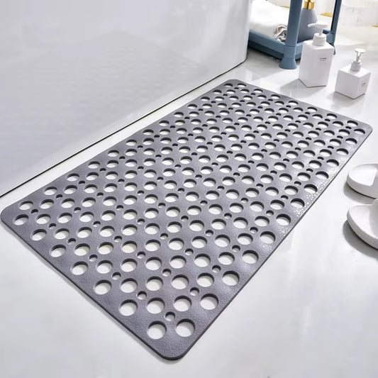 Bathroom Mat Anti-Slip TPE Suction Grip Mat Non Slip Bathtub Strong Suction Anti-Mold Shower with Suction Cup Bathroom Product